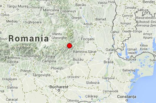 Cutremur în Vrancea. Seismul a avut loc la o adâncime de 147 kilometri