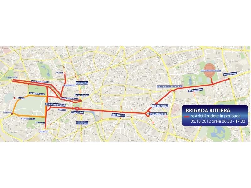 Maratonul Internaţional Bucureşti RESTRICŢIONEAZĂ, în weekend, traficul în Capitală. ZONELE AFECTATE