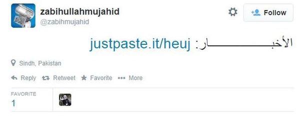 CE PROSTIE! Un conducător al talibanilor şi-a postat pe Twitter locaţia. Americanii promit să-l viziteze!