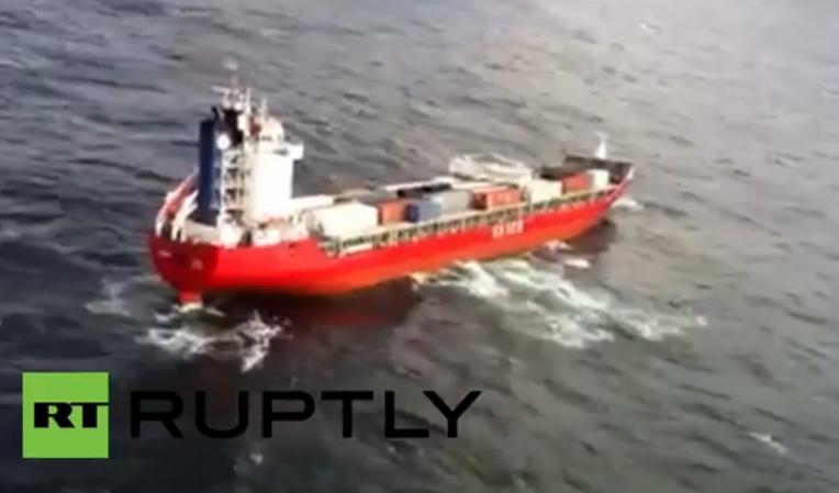 Navă-cargo rusă, cu sute de tone de carburant, în derivă în largul Canadei. Scufundarea ar fi catastrofală (VIDEO)