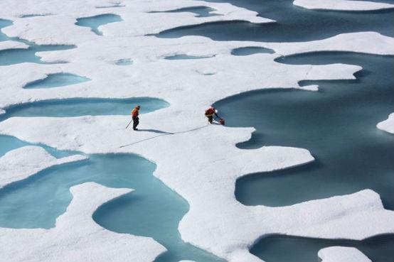 Topirea gheţii arctice ameninţă Asia şi Europa cu ierni severe