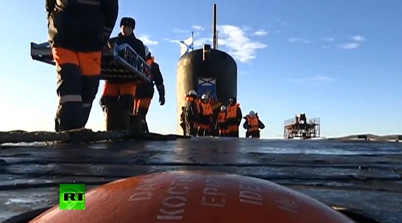 PRIMELE IMAGINI din interiorul unui submarin nuclear rusesc! Demonstraţie ÎN PREMIERĂ cu o rachetă balistică Bulava (VIDEO)