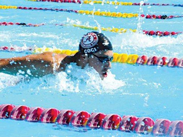 Nou record naţional la înot, proba de 100 m fluture