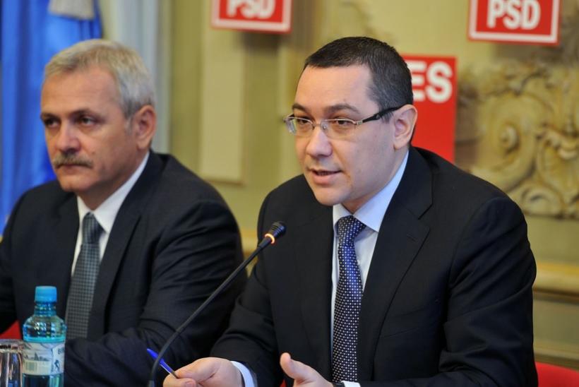 Ponta: Cel care va conduce PSD, până la congresul din februarie, va fi Liviu Dragnea 