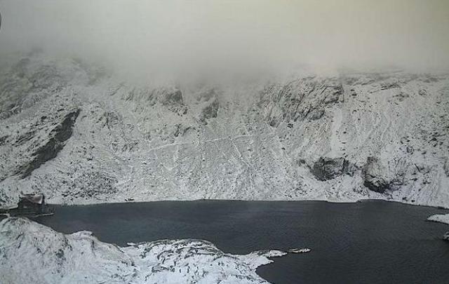 (VIDEO) A NINS la Bâlea Lac! Imagini superbe de la munte!