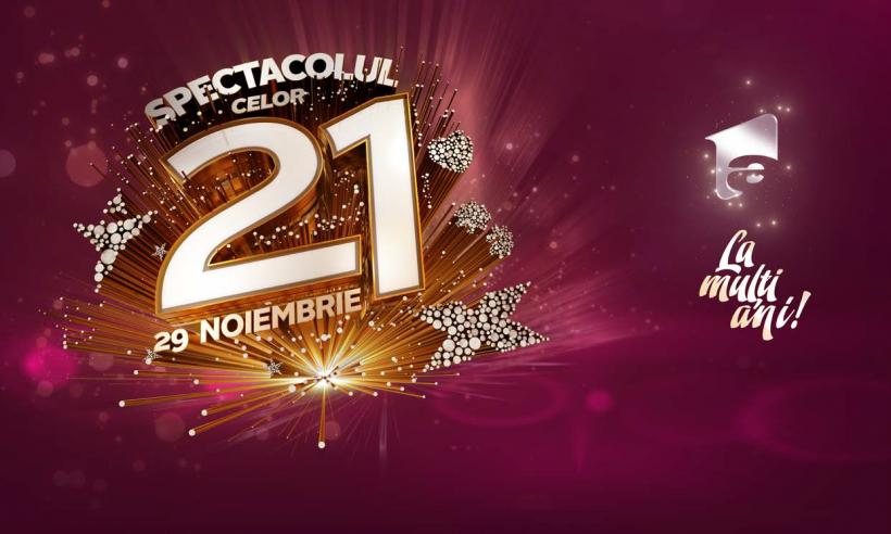 21 de performațe, la cei 21 de ani de Antena 1