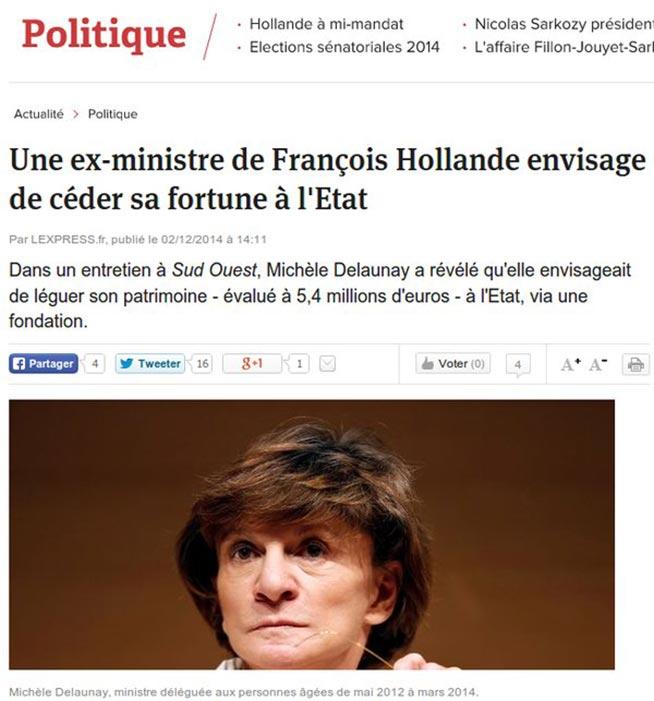 Un fost ministru francez vrea să-şi doneze averea statului: 5,4 milioane de euro!