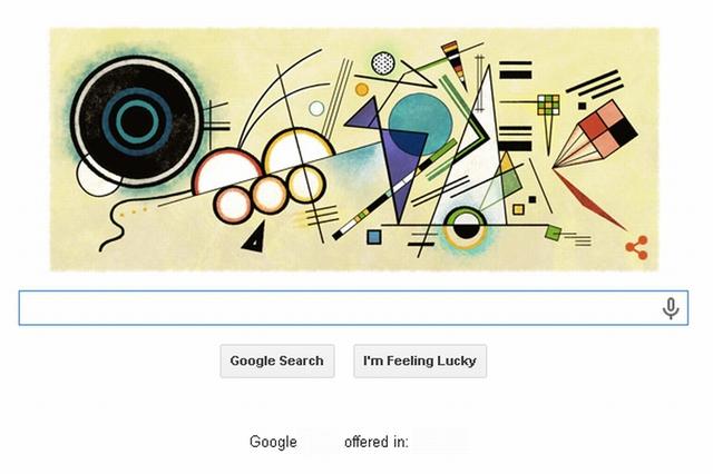 WASSILY KANDINSKY, un faimos pictor rus, pionier al expresionismului abstract, celebrat de Google