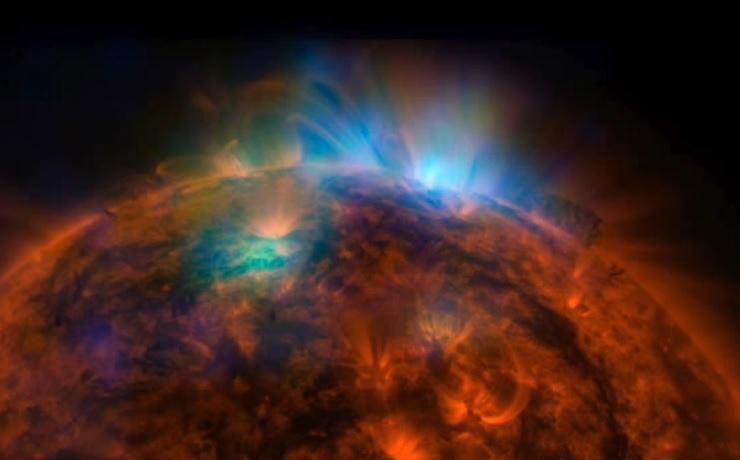 IMAGINE FABULOASĂ a Soarelui, surprinsă ÎN PREMIERĂ de telescopul NuSTAR. Cadoul NASA de Crăciun (VIDEO)