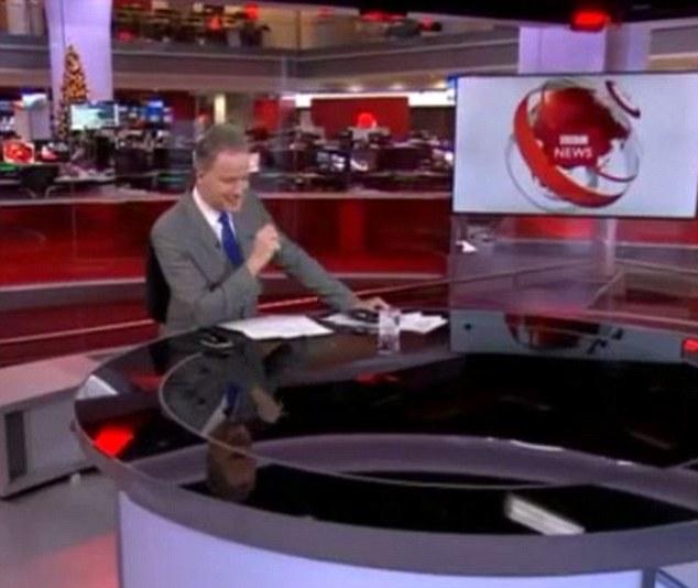 Scenă EPICĂ în studiourile BBC, de Crăciun! Ce au văzut milioane de telespectatori, LIVE, în timpul buletinului de ştiri (VIDEO) 
