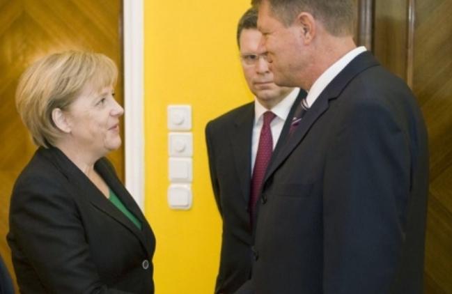 Confuzii privind data întâlnirii Merkel - Iohannis
