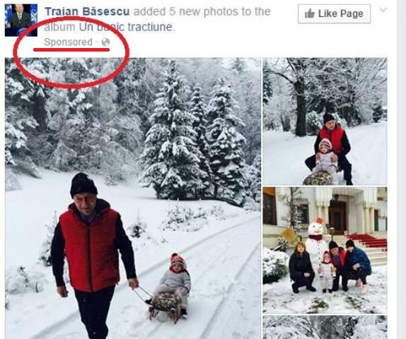 În pozele cu Traian Băsescu și nepoțica sa apare ceva DEMENȚIAL. Cum să DAI BANI pentru așa ceva?