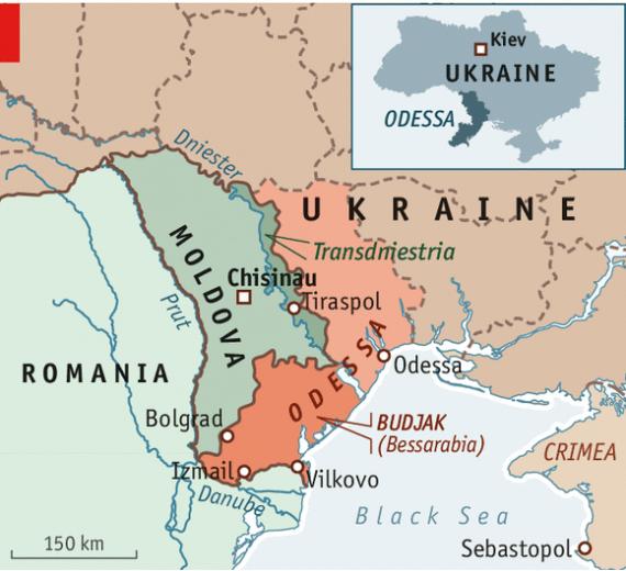 The Economist: Rusia vrea să rupă o bucată din Moldova pentru a avea acces la granițele României