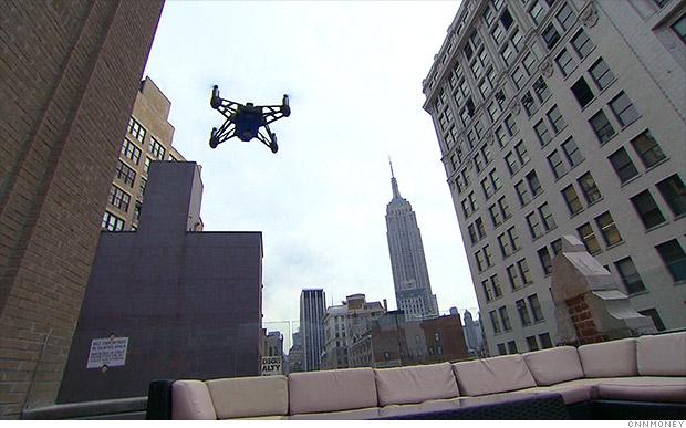 CNN va putea folosi dronele în scop jurnalistic