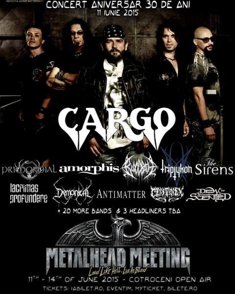 Cargo aniversează 30 de ani la Metalhead Meeting 2015