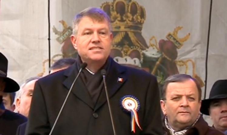 Klaus Iohannis, la Iaşi: Unirea a fost un act de mare abilitate politică (VIDEO)
