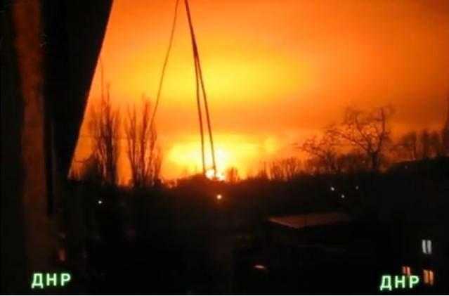 EXPLOZIE PUTERNICĂ la o uzină chimică din Doneţk. Momentul deflagraţiei, surprins de camerele de supraveghere (VIDEO) 