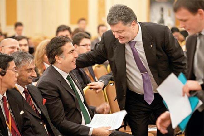 Fostul preşedinte georgian Mihail Saakaşvili a ajuns consilier al preşedintelui Ucrainei