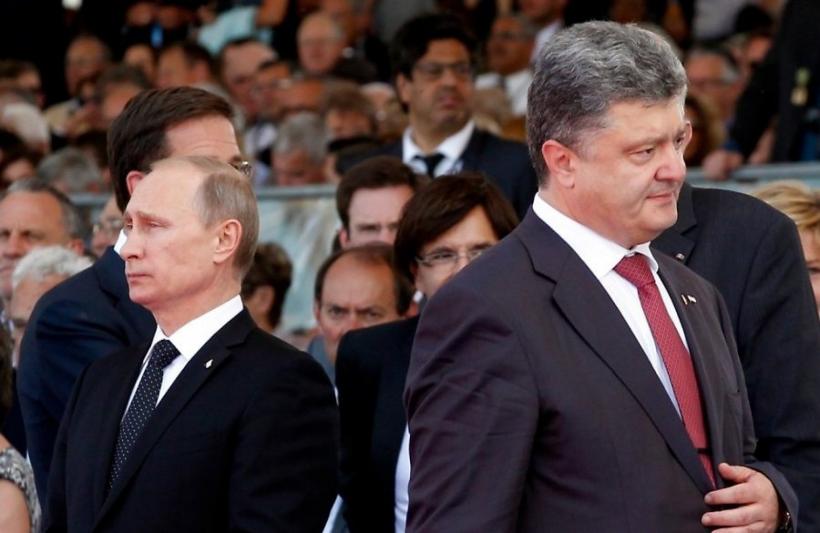 Președintele ucrainean s-a declarat împotriva participării Rusiei la vreo operațiune de pace în Ucraina