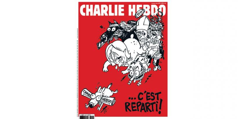 Următorul număr al Charlie Hebdo va apărea în 2,5 milioane de exemplare