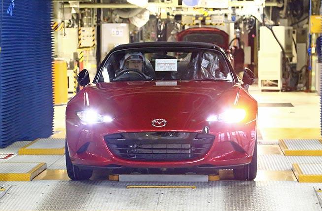 Mazda începe producţia noului MX-5 