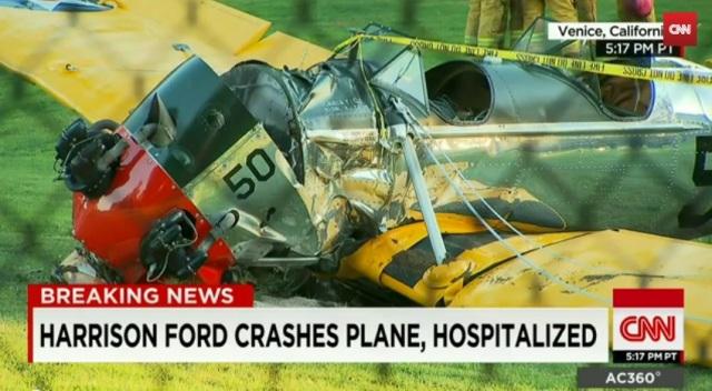 Harrison Ford s-a prăbuşit cu avionul! Actorul a fost transportat la spital (VIDEO)
