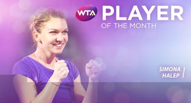 Simona Halep, cea mai bună jucătoare a lunii februarie în circuitul WTA!