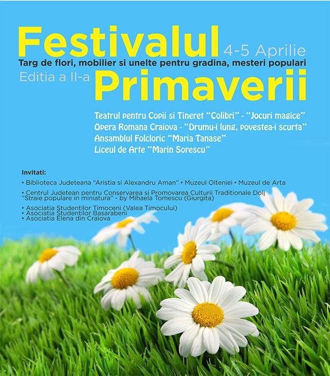 Festivalul Primăverii, la Craiova