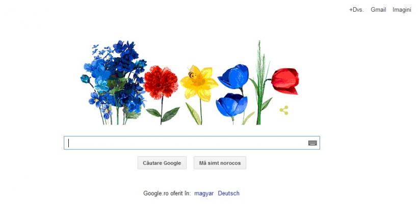 ECHINOCŢIUL DE PRIMĂVARĂ. Google sărbătoreşte PRIMA ZI DE PRIMĂVARĂ astronomică printr-un Doodle