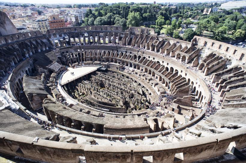 Viasat History: cum s-a renovat Colosseum-ul din Roma