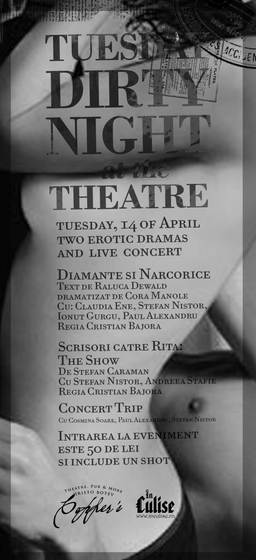 Noaptea Teatrului Erotic în Copper’s Pub