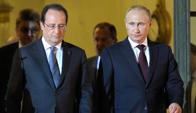 Întâlnire Francois Hollande - Vladimir Putin în Armenia. Ucraina, pe agenda întrevederii