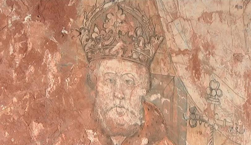 Detaliu ÎNFRICOŞĂTOR, descoperit într-o pictură murală din secolul al XVI-lea. Istoricii, BULVERSAȚI: &quot;Este foarte stranie&quot; (VIDEO)