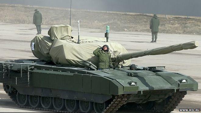 Rusia a creat T-14 Armata, noua generaţie de tancuri a Armatei Roşii