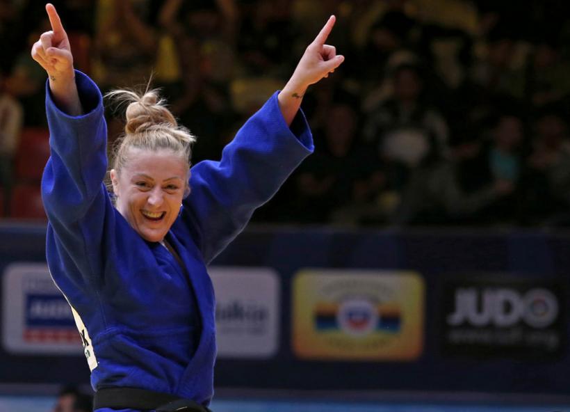 A doua medalie de aur cucerită de sportivele românce la judo Grand Slam de la Baku 