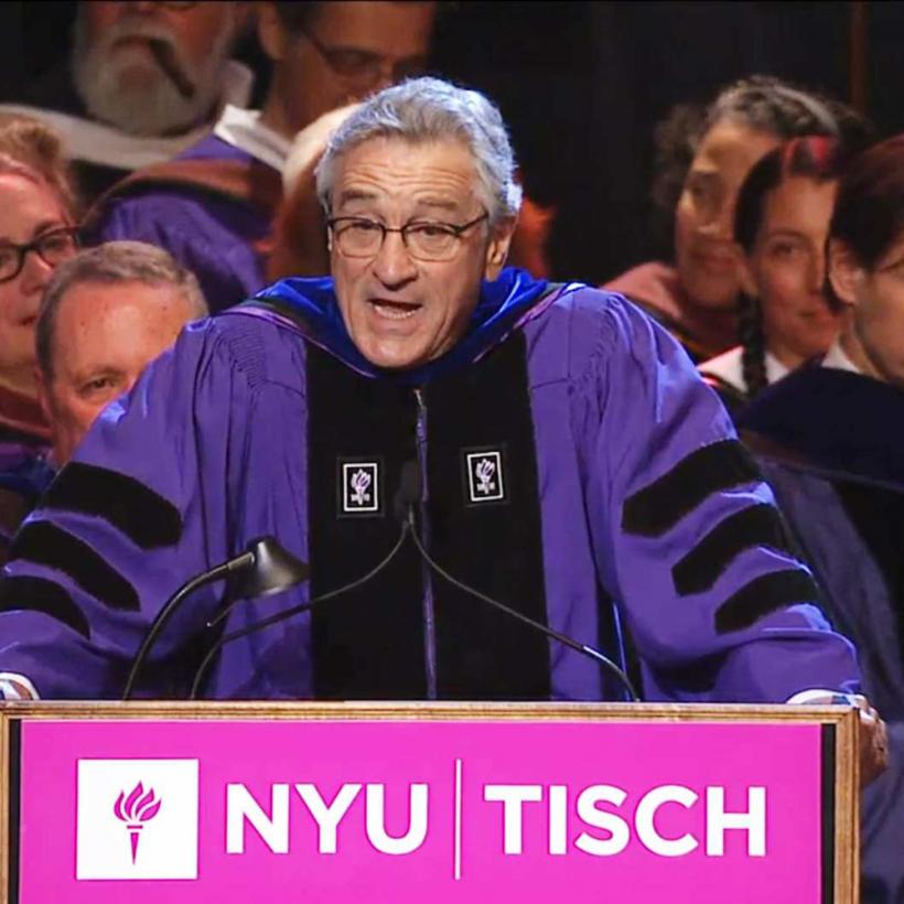 ”Sunteți terminați” - mesajul actorului Robert de Niro absolvenților New York University