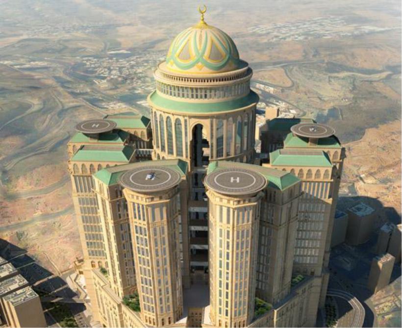 La Mecca se construiește un hotel gigantic
