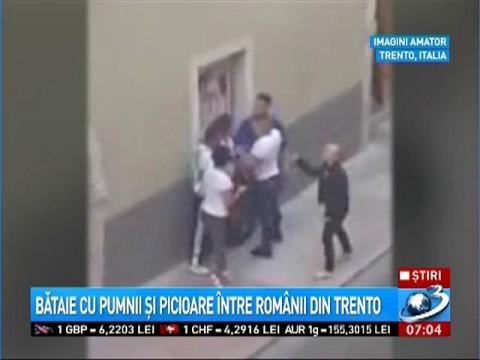 Bătaie între români pe străzile unui oraş italian (VIDEO)