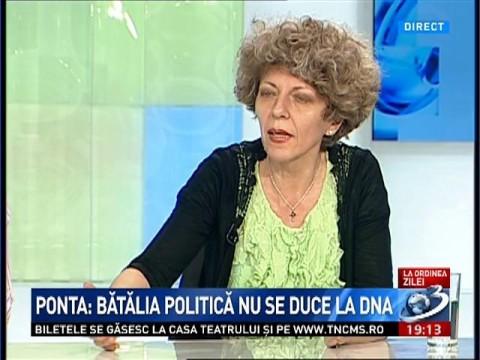 Adina Anghelescu : De mulţi ani se vânează capul lui Victor Ponta, ca o pradă mare