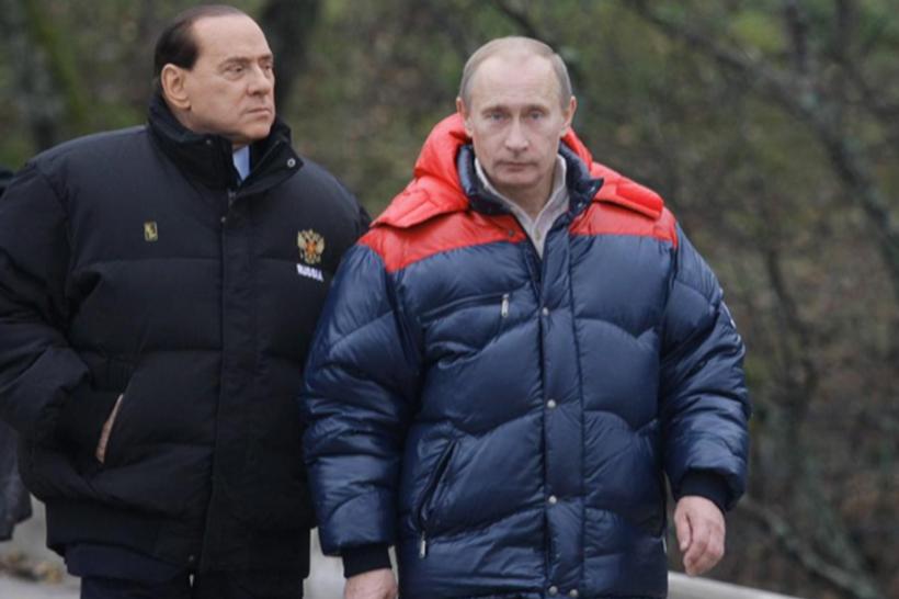Putin şi Berlusconi s-au relaxat în îndepărtata Siberie