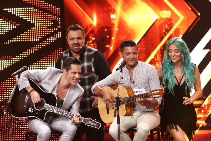 Cei trei jurați X Factor au cântat împreună pe scena show-ului