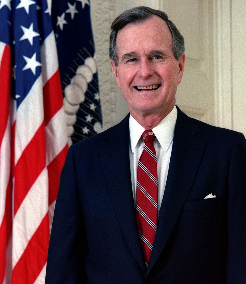 Fostul președinte american George H.W. Bush, internat în spital