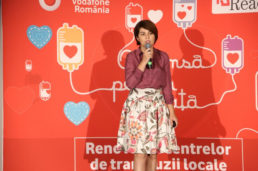(P) Opt centre de transfuzie sanguina, renovate printr-o investitie a Fundatiei Vodafone Romania