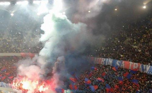 Steaua - ASA Tg. Mureş: Peste 200 de jandarmi vor asigura ordinea publică la meci 