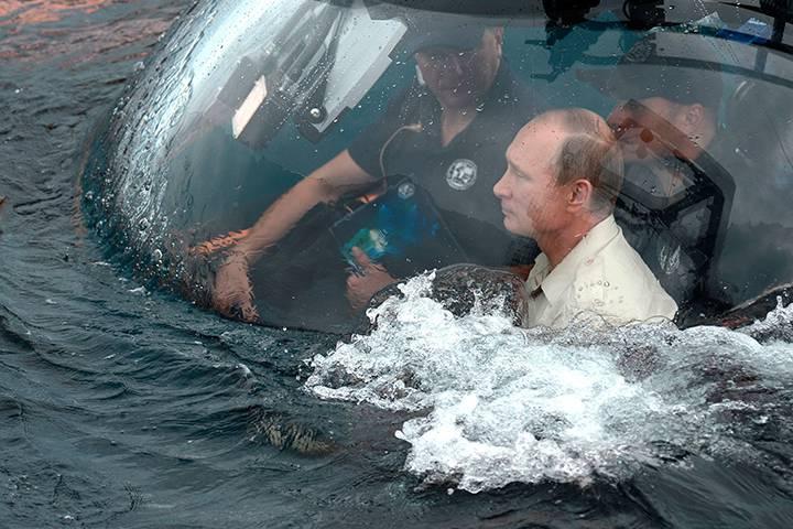 Cum se distrează Vladimir Putin la Marea Neagră
