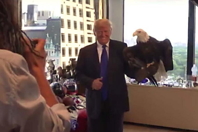Donald Trump apare în revista Time alături de un vultur pleșuv (VIDEO)