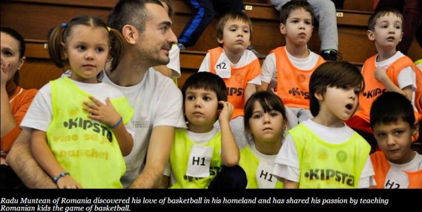 Site-ul NBA publică povestea unui român pasionat de baschet
