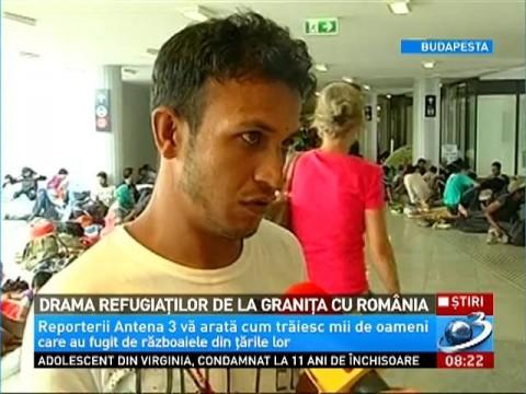 EXCLUSIV ANTENA 3. Drama refugiaţilor de la graniţa cu România