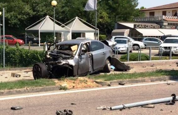 Un român a murit în Italia, într-un cumplit accident rutier! Maşina s-a dezintegrat (FOTO)