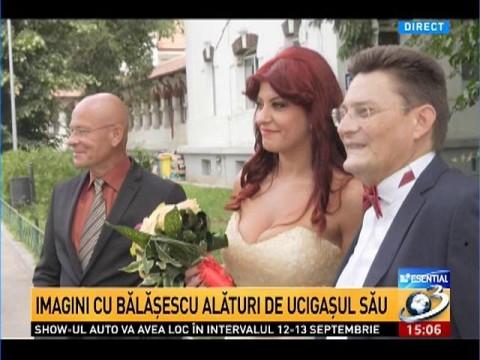 Imagini cu Mihail Bălăşescu şi socrul său, presupusul ucigaş